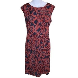 R&M Richards Dress Damask Print